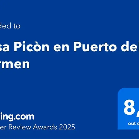 Casa Picon En Puerto Del Carmen *